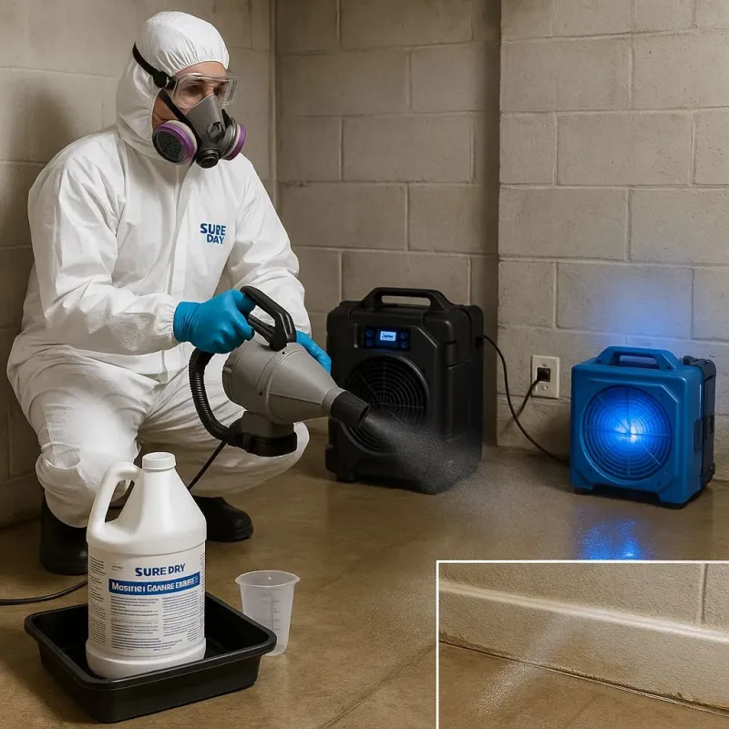 Sanitization and Odor Removal process in Bunker Hill, IL