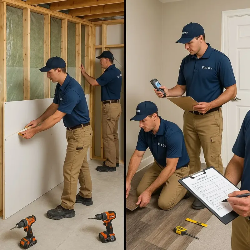 Repairs and Reconstruction process in Bunker Hill, IL